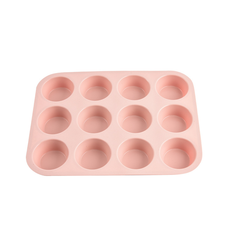 165 g-os szilikon 12 db-os cupcake forma, élelmiszeripari minőségű, magas hőmérsékletnek ellenálló, könnyen tisztítható, sütőeszköz, háztartási sütőtálca forma