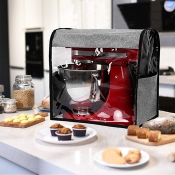 Maišytuvo vandeniui atsparus dulkių maišelis, vertikalus maišytuvo dangtelis, virtuvės pagalbinio maišytuvo apsauginis dangtelis, atsparus vandeniui ir patvarus PVC