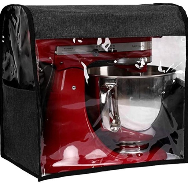 Maišytuvo vandeniui atsparus dulkių maišelis, vertikalus maišytuvo dangtelis, virtuvės pagalbinio maišytuvo apsauginis dangtelis, atsparus vandeniui ir patvarus PVC