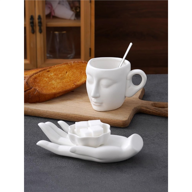 Euroopa stiilis retro kohvitass keraamiline disain Sense väike kvaliteetne kvaliteetne peen pärastlõunane kohvitass