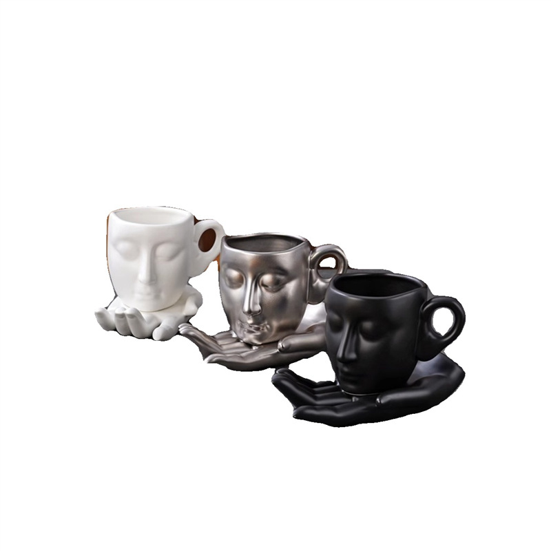 Euroopa stiilis retro kohvitass keraamiline disain Sense väike kvaliteetne kvaliteetne peen pärastlõunane kohvitass