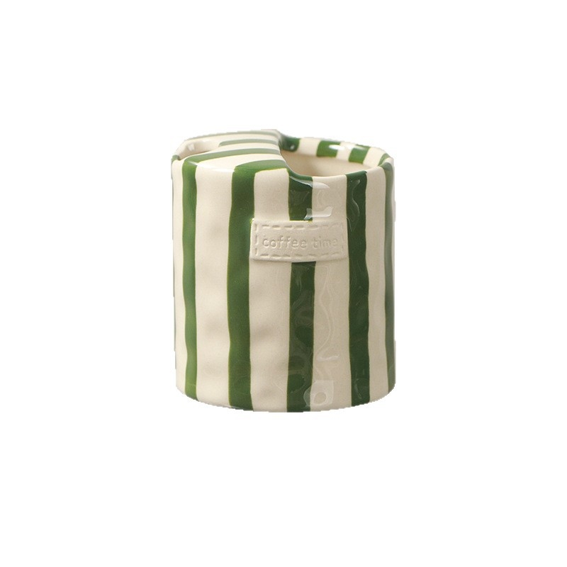 Cana ceramică retro europeană pictată manual sub glazură, ceașcă de cafea pentru acasă, ceașcă de băut, ceașcă de ceai de după-amiază