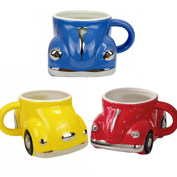 Uus armas autokeraamiline tass, autokujuline keraamiline veetass, kohvitass