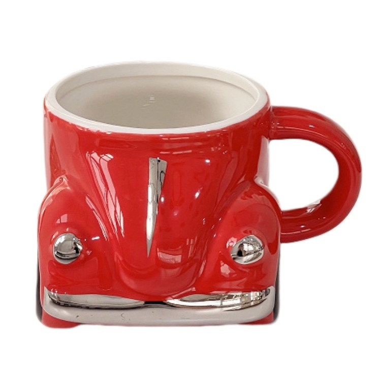 Uus armas autokeraamiline tass, autokujuline keraamiline veetass, kohvitass