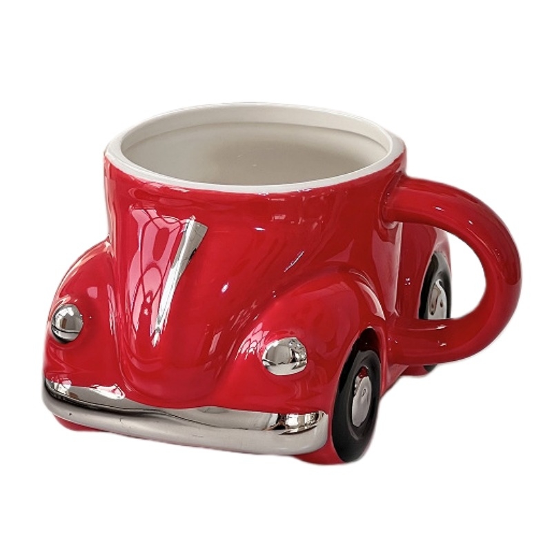 Uus armas autokeraamiline tass, autokujuline keraamiline veetass, kohvitass