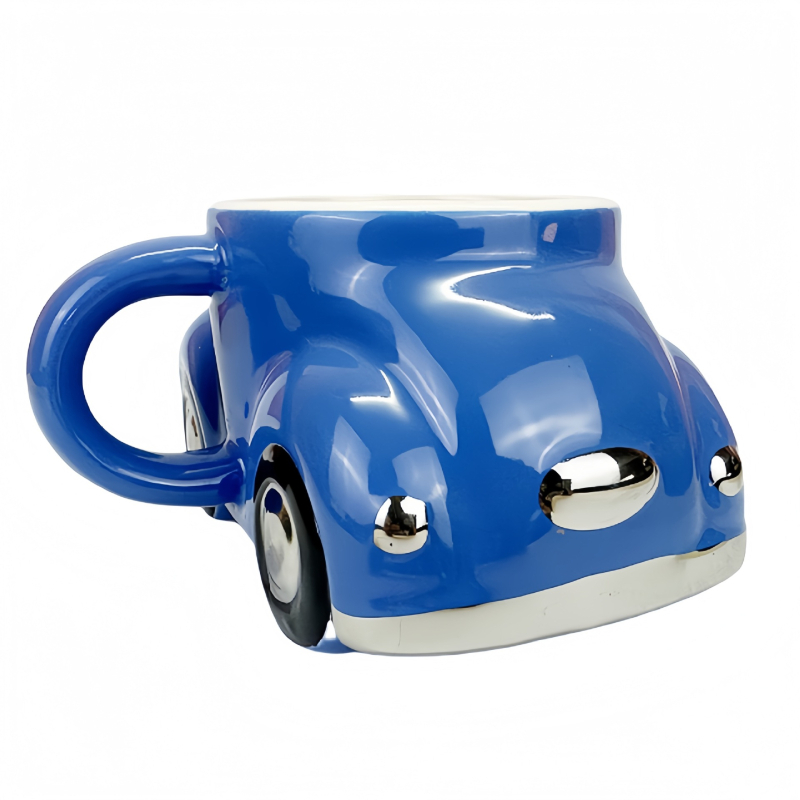 Uus armas autokeraamiline tass, autokujuline keraamiline veetass, kohvitass