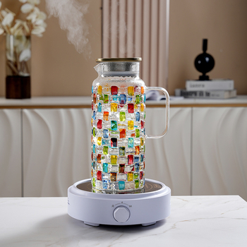 Βαμμένο κρύο μπουκάλι νερό γυάλινο κρυστάλλινο κοστούμι οικιακό δημιουργικό σετ νερού ποτήρι χυμού ουίσκι Κύπελλο Διαδίκτυο διασημότητα ποτήρι μπύρας