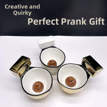 ♡Naljakas paroodia tualett-poti tass trikk isiksuse kaka keraamiline tass kaka kohvitass suure mahutavusega hobune