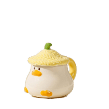 Armas pardikujuline keraamiline väärtuslik kruus kaanega, loominguline tass, paarile mõeldud joogitops, kodune sünnipäevakaaslane