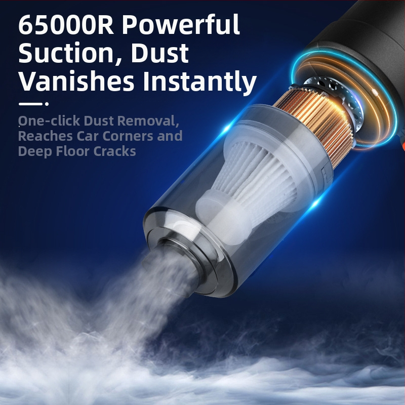 Naujas belaidis dulkių siurblys namams, automobiliui, dvejopos paskirties, lengvas ir patogus belaidis dizainas, ilgalaikis, patvarus siurbimas ir pūtimas, dvejopos paskirties dulkių siurblys