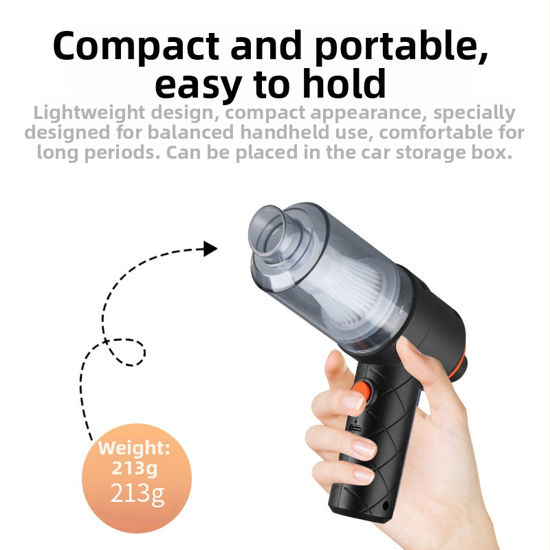 Naujas belaidis dulkių siurblys namams, automobiliui, dvejopos paskirties, lengvas ir patogus belaidis dizainas, ilgalaikis, patvarus siurbimas ir pūtimas, dvejopos paskirties dulkių siurblys