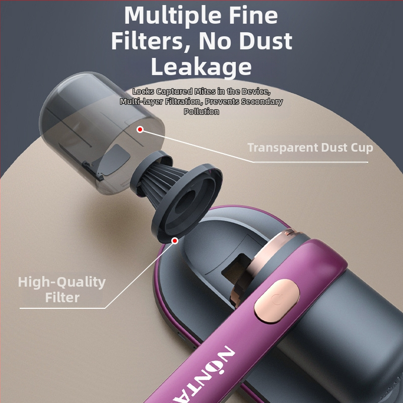 Безжичен инструмент за премахване на акари, прахосмукачка за легло, домакинска ръчна мощна машина за премахване на акари, машина за премахване на прах, артефакти за премахване на акари от майката и бебето, трансгранично отстраняване