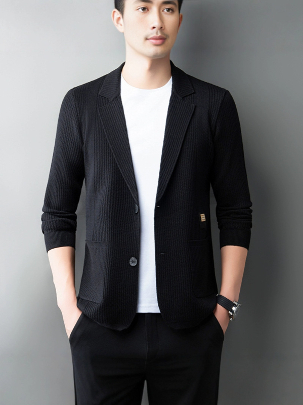 [Plahvatused uuel] meeste mantel lihtne tipptasemel Korea õhuke meeste vabaaja ülikond top