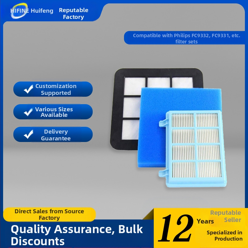 Sobib Philipsi tolmuimeja lisatarvikutele FC9331 FC9332 FC8010 HEPA filtrielement