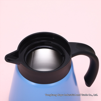 Naujas 304 nerūdijančio plieno izoliacinis kavos virimo aparatas, kūrybingas nešiojamas vakuuminis virdulys, mažo biuro karšto vandens butelis, didmeninė prekyba