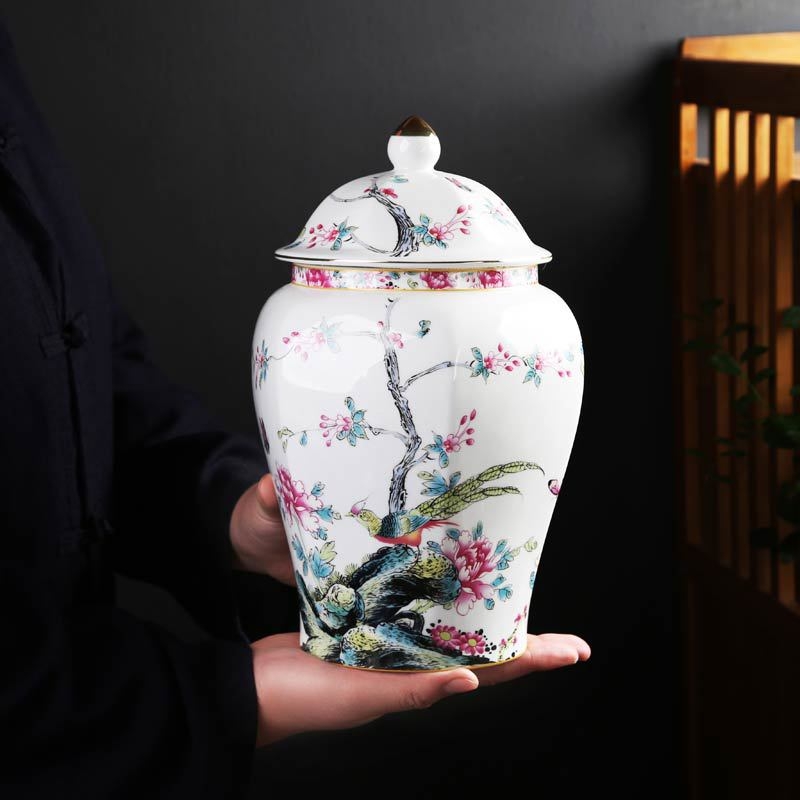 Teáskanna, kerámia, nagy, háztartási, lezárt, fehér porcelán, két jin, divatos, kézzel festett, antik, általános, fekete teafőző, pu'er