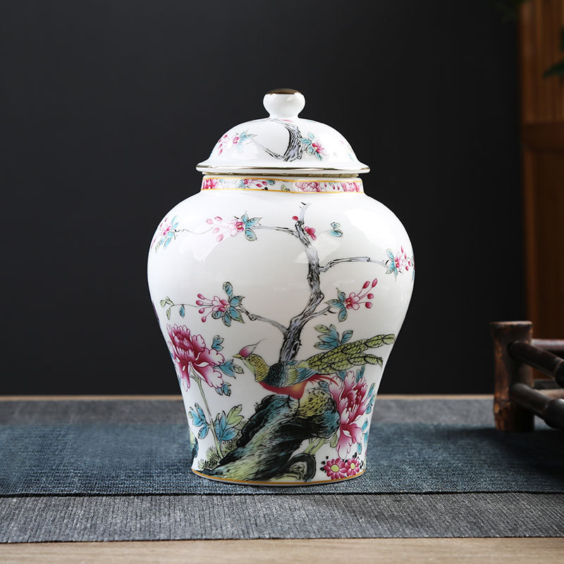 Teáskanna, kerámia, nagy, háztartási, lezárt, fehér porcelán, két jin, divatos, kézzel festett, antik, általános, fekete teafőző, pu'er