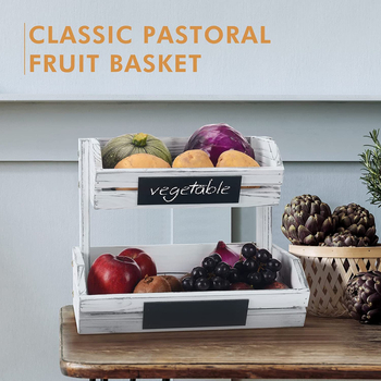 Raft de depozitare multistrat din lemn, masă de desert, suport de afișare pentru tort, suport de depozitare pentru fructe din lemn dublu strat