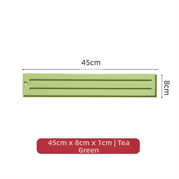 Köögi silikoonist potikaane matt kitsa servaga libisemisvastane matt majapidamismatt pliidi kõrge temperatuurikindel isolatsioonimatt hoiustamismatt