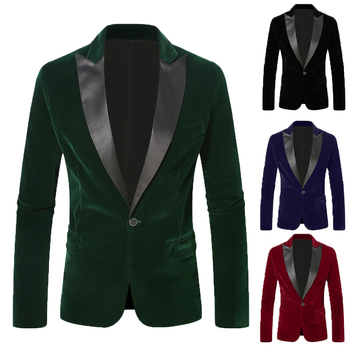 2025. aasta piiriülene eksport sügisese Euroopa suurusega sametist meeste moeülikonna jakk pulmapeo peiupoisi ametlik ülikond