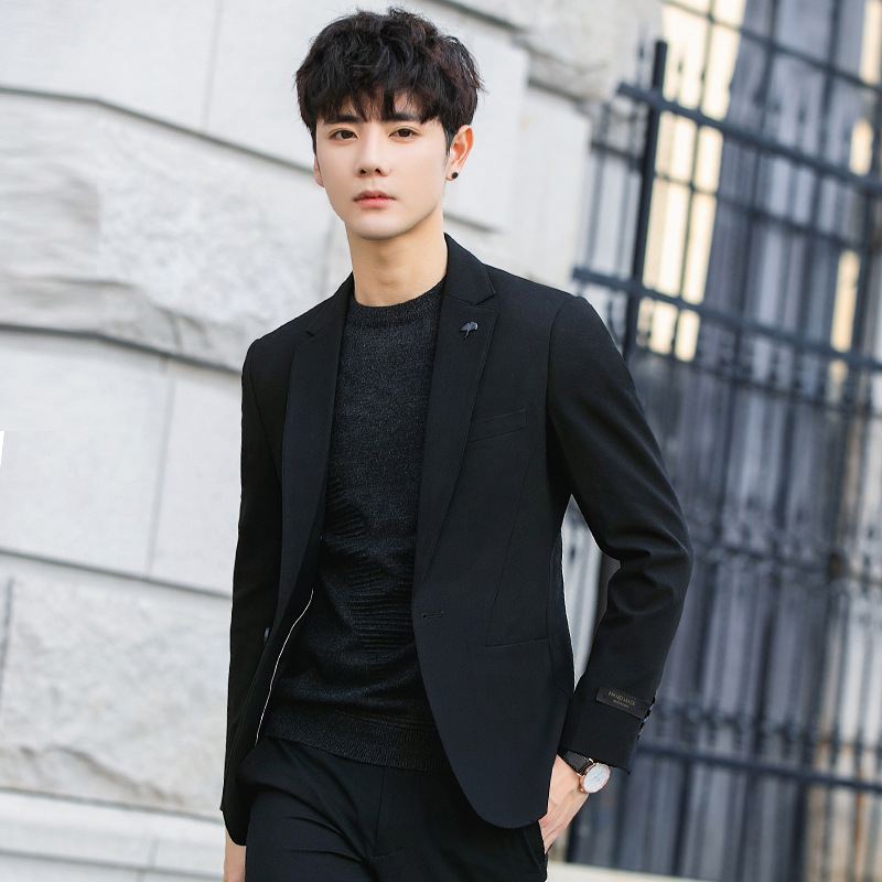 313 Danxi aukščiausios klasės laisvalaikio kostiumas vyriškas plonas drapiruotas švarkas korėjietiško stiliaus viršus naujas vyriškas kostiumas naujas