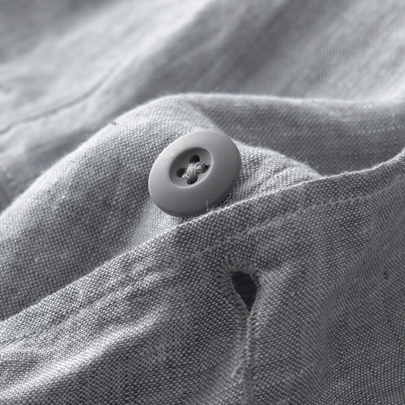 Meeste linane lai ülikond, mõlemalt poolt lõhestatud, pluss-suuruses vabaaja jakk-ülikond, ühes tükis, tarne 051