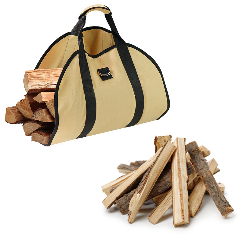 Prekogranična torba za ogrjev velikog kapaciteta za vanjsku upotrebu, prijenosna višenamjenska torba za sječu drva za ogrjev, prijenosna torba za kampiranje na otvorenom