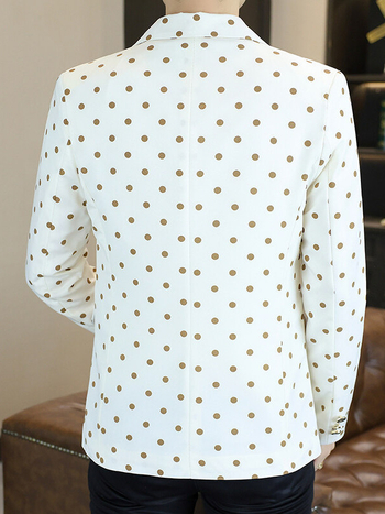 2025 m. pavasario ir rudens madingas mažas kostiumas vyrams korėjietiško stiliaus plonas languotas viršutinis jaunimo laisvalaikio britiškas kostiumas švarkas