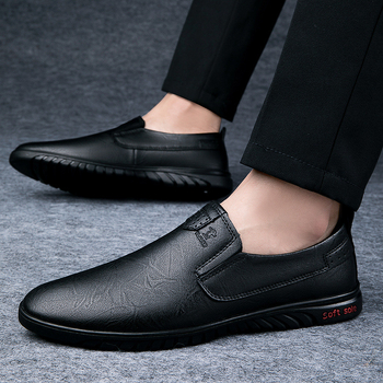 Fe [Συλλέχθηκαν 4345 άτομα] Ανδρικά δερμάτινα παπούτσια Plover 2025 Άνοιξη Νέο στυλ από γνήσιο δέρμα, casual δερμάτινα παπούτσια μοντέρνα