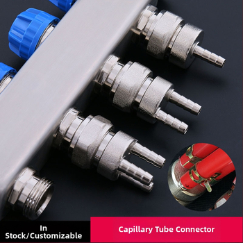 Spoj kapilarne cijevi s cijevi 10X1,5 za podno grijanje vode od nehrđajućeg čelika, pribor za distribuciju vode od bakra