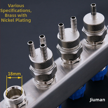 Spoj kapilarne cijevi s cijevi 10X1,5 za podno grijanje vode od nehrđajućeg čelika, pribor za distribuciju vode od bakra