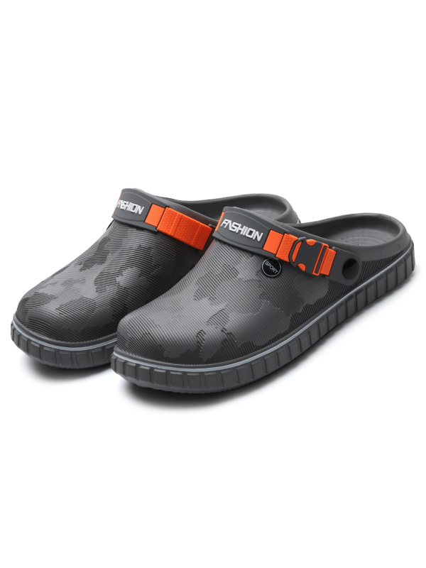 Vietnami papucsok, nyári, új, férfi alkalmi strandszandálok, kényelmes, csúszásmentes, két viseletű, lyuk nélküli orrú klumpa férfiaknak