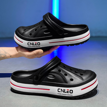 Παπούτσια Παραλίας για Άνδρες και Γυναικεία, Μισό-πτερύγιο, Χοντρό Σόλα, Μοντέρνα, Casual, Χοντρό Σόλα, Ανθεκτικά στη Φθορά, Αντιολισθητικά, Υπερελαφριά Εξωτερικά Ρούχα, Καλοκαιρινά Τσόκαρα