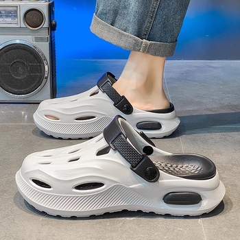 Klompe za povećanje visine za muškarce preko granica, ljetna moda, sportska gornja odjeća s debelim potplatom, papuče do prstiju, dropshipping