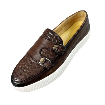 Νέα Φθινοπωρινά Μοκασίνια για Άνδρες, Βρετανικά Δερμάτινα Παπούτσια Κορεάτικου Στυλ, Παπούτσια Κομμωτηρίου, Casual και Άνετα