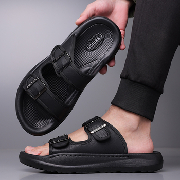 Papuci de exterior pentru bărbați, mărimea 48, antiderapanți, rezistenți la uzură, pantofi de plajă, la modă, sandale asortate, casual, 49