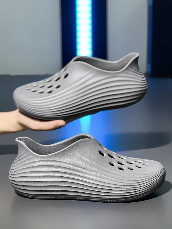 Park Fung Hole cipők női vastag talpú magasságú megnövelt szabadtéri sportpapucsok csúszásmentes dezodoráló szarérzetet okozó strandszandálok férfiaknak