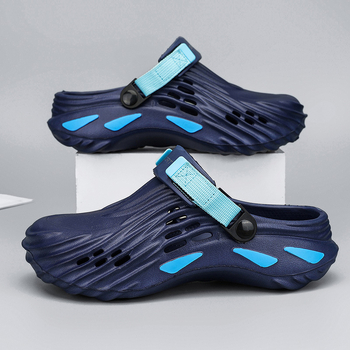 Ανδρικά καλοκαιρινά αντιολισθητικά τσόκαρα με χοντρή σόλα και αίσθηση \