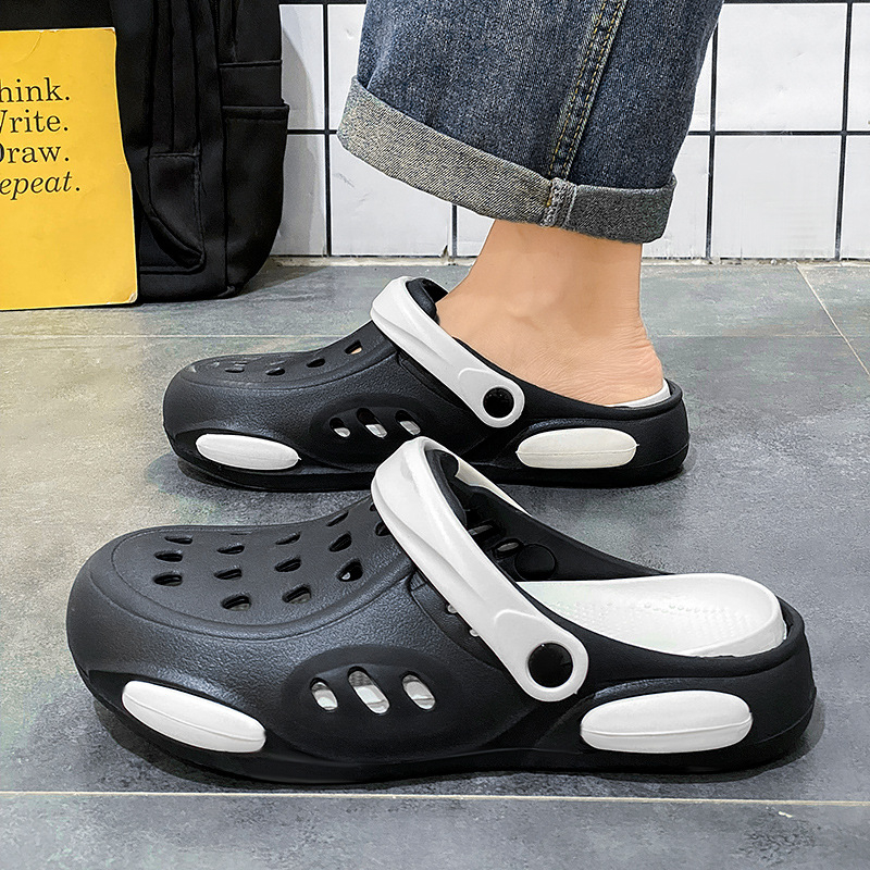 Baotou poolsussid meeste suvised spordiriided, trendikad libisemiskindlad deodorandid, sitta tallavad sandaalid autojuhtimiseks