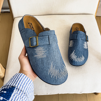 Designer 2025 farmer nyári kiváló minőségű lélegző Bocon félcipő férfi lábszárvédő szandál férfi cipők