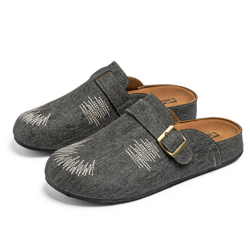 Designer 2025 farmer nyári kiváló minőségű lélegző Bocon félcipő férfi lábszárvédő szandál férfi cipők