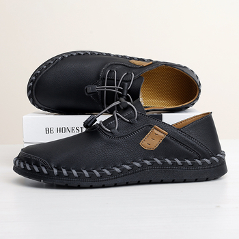 Amazon temu Γαρίδες AliExpress ozno TikTok Άνοιξη και Φθινόπωρο Νέα Χαμηλά Ραπτικά Μπιζέλια Παπούτσια Μόδα Βρετανοί Άνδρες