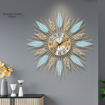 Órák, Faliórák, Nappali Lakberendezési Órák, Fali Otthoni Luxus Faliórák, Modern Egyszerű Kreációk