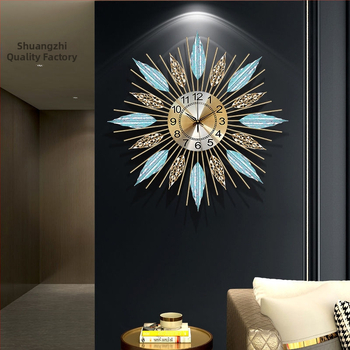 Órák, Faliórák, Nappali Lakberendezési Órák, Fali Otthoni Luxus Faliórák, Modern Egyszerű Kreációk