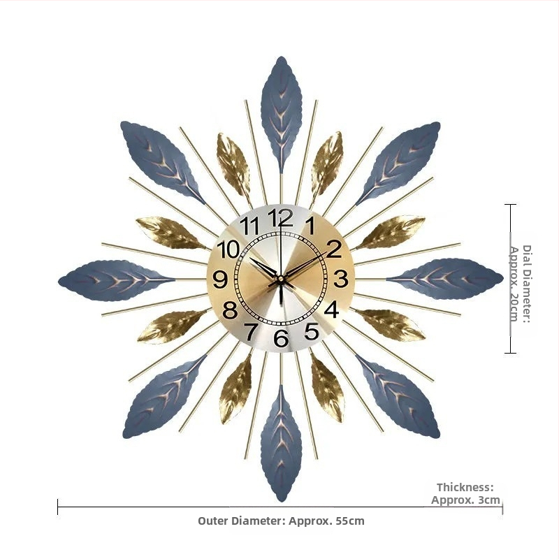 Órák, Faliórák, Nappali Lakberendezési Órák, Fali Otthoni Luxus Faliórák, Modern Egyszerű Kreációk