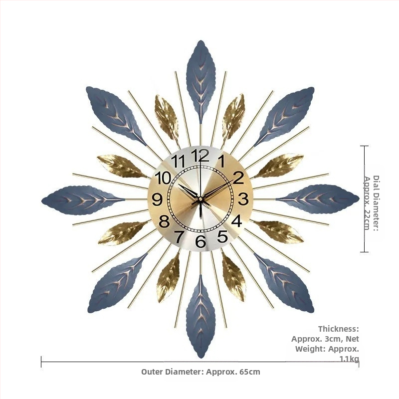 Órák, Faliórák, Nappali Lakberendezési Órák, Fali Otthoni Luxus Faliórák, Modern Egyszerű Kreációk