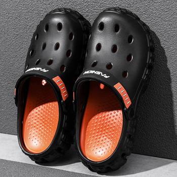 Új barlangcipők férfiaknak és nőknek páros nyári személyiség üreges alkalmi szandálok tengerparti gázló strandcipők határokon átnyúló nagykereskedelem