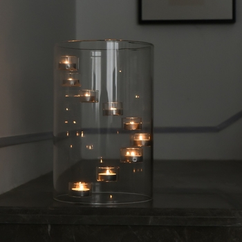 Ευρωπαϊκό στιλ εξαιρετικά μεγάλο γυάλινο κηροπήγιο κερί δείπνο ατμόσφαιρα διακόσμηση δημιουργική περιστρεφόμενη κηροπήγιο κερί σπίτι