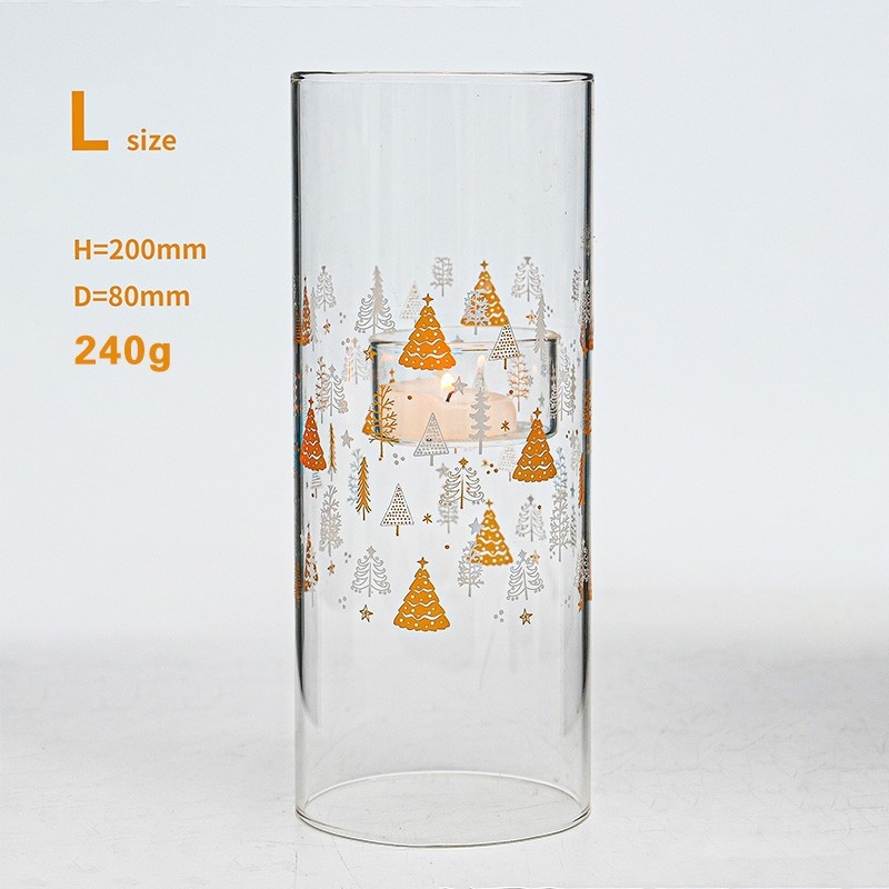 Ευρωπαϊκό στιλ εξαιρετικά μεγάλο γυάλινο κηροπήγιο κερί δείπνο ατμόσφαιρα διακόσμηση δημιουργική περιστρεφόμενη κηροπήγιο κερί σπίτι