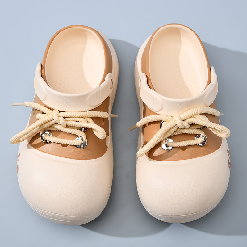 2025 m. nauji batai, moteriškos šlepetės, vasariniai mieli viršutiniai drabužiai, mergaičių paplūdimio batai, Eva sandalai, didmeninė prekyba